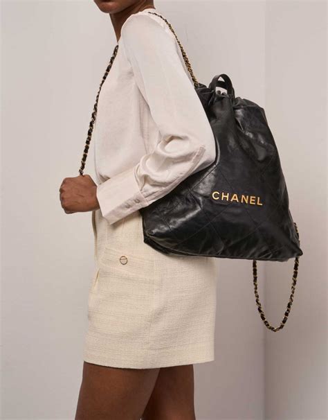 chanel ado backpack|chanel 22 backpack.